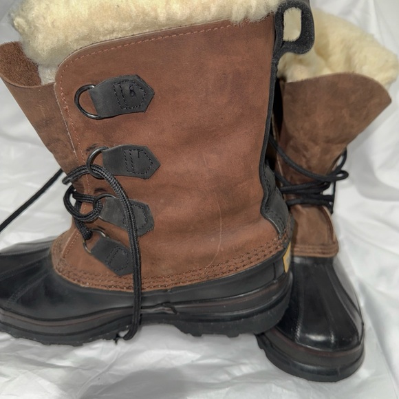 Sorrel Bighorn Men’s Brown and Black Winter Boots size 8 main image 4